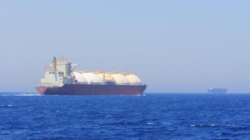 Gas tanker in Egypt
